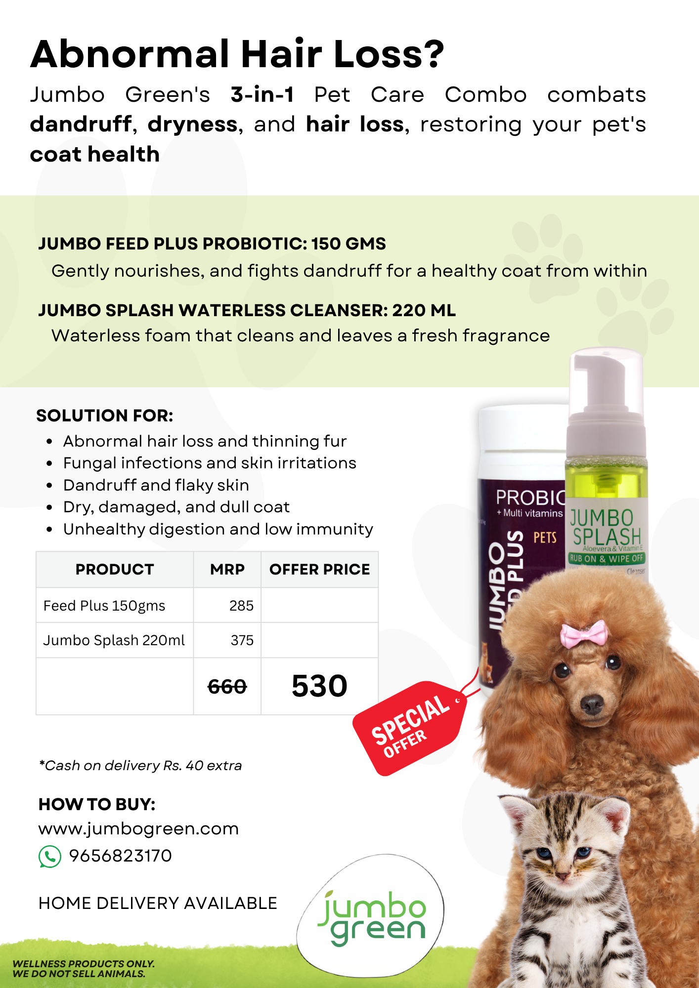 Abnormal Hair Loss - Economy