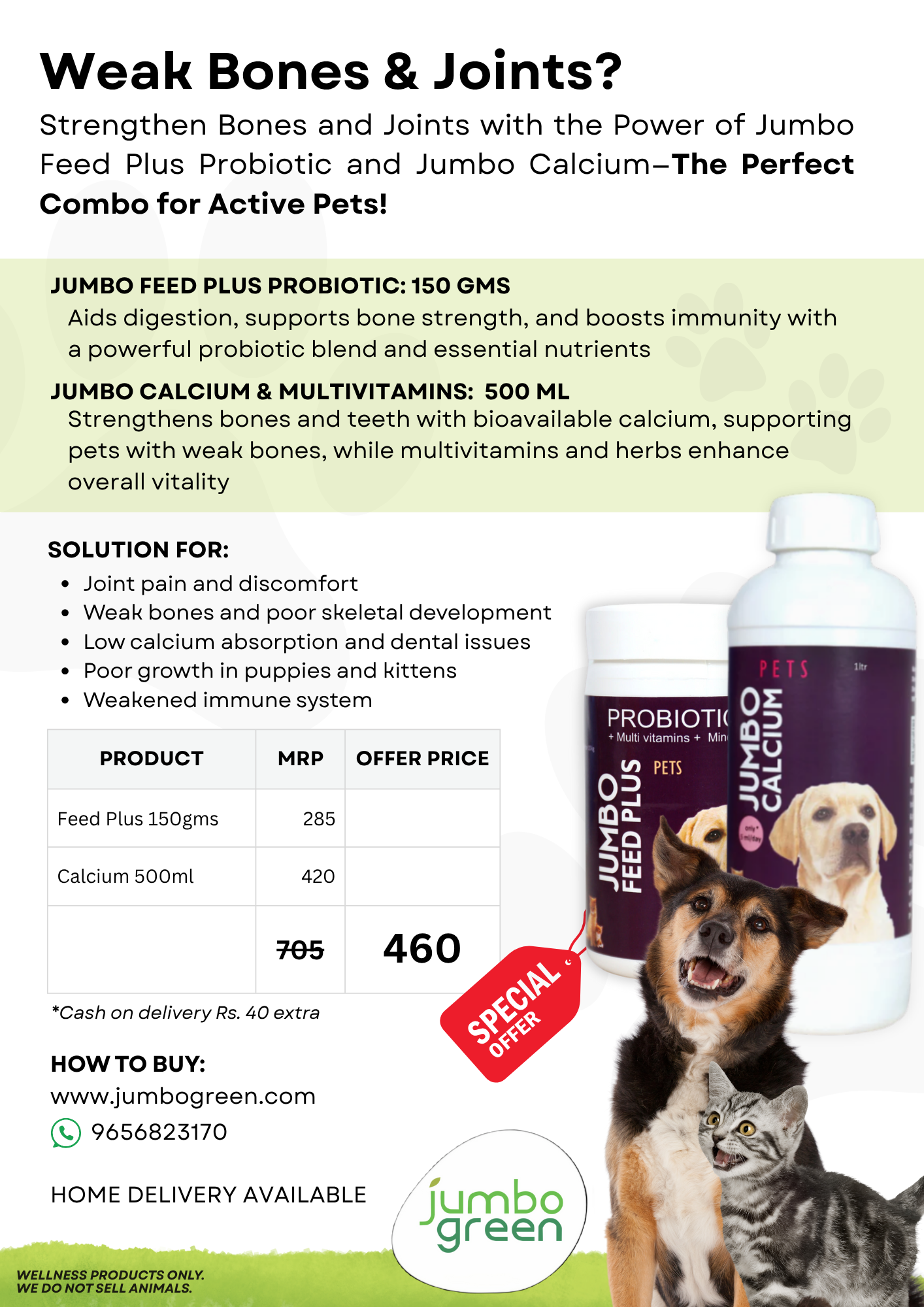 Weak Bones & Joints