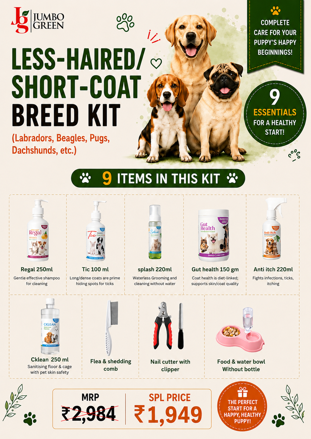 Short-Coat Breed Kit