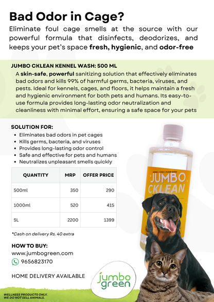 Bad Odor In Cage