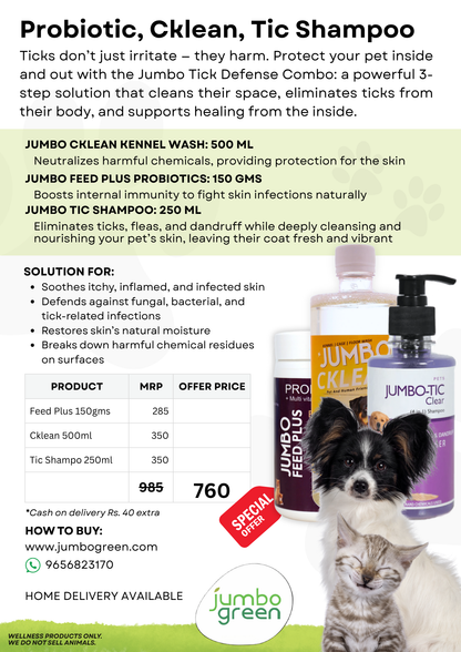 Ticks & Fleas Infestation  - Regular