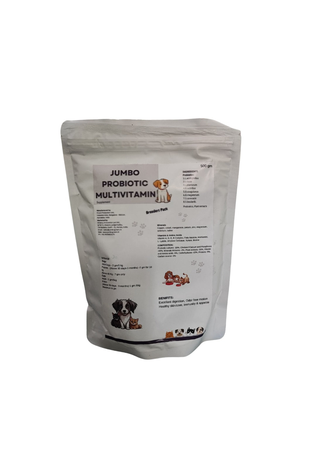 Jumbo Probiotic Multivitamin - Breeders Pack