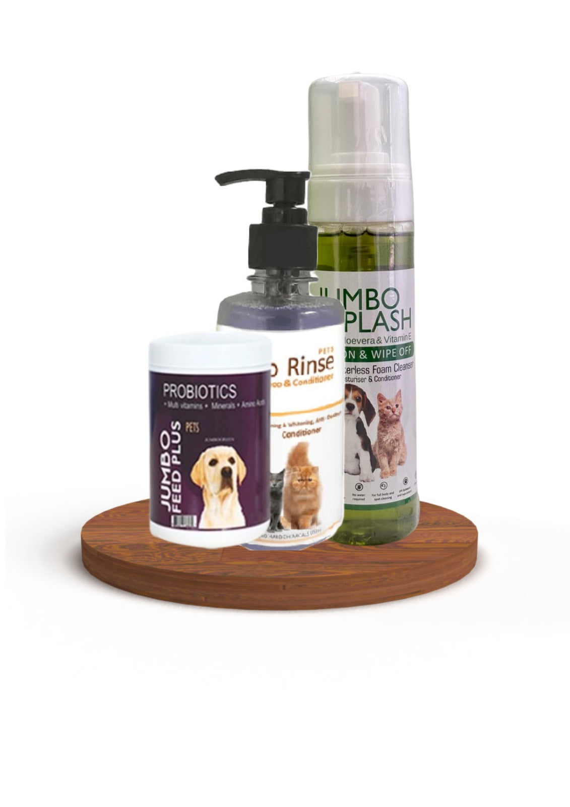 Hair Loss, Healthy Coat, No Body Odour 3 Product Combo  (DOGS)