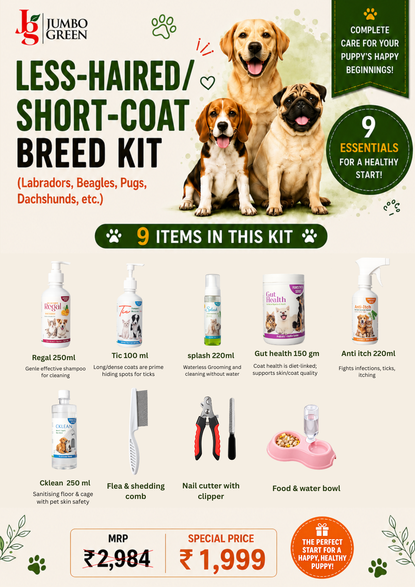 Short-Coat Breed Kit