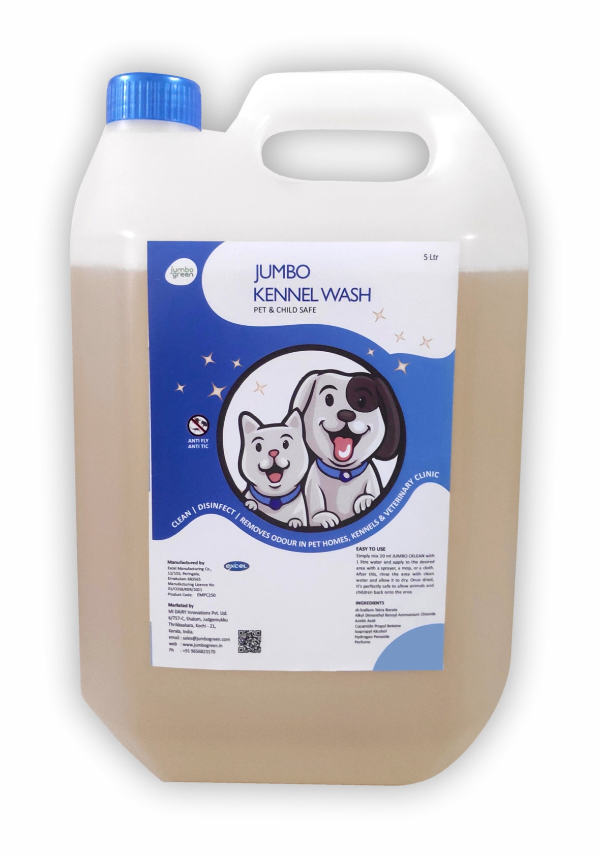 Jumbo Cklean: Kennel Wash (Pet safe)